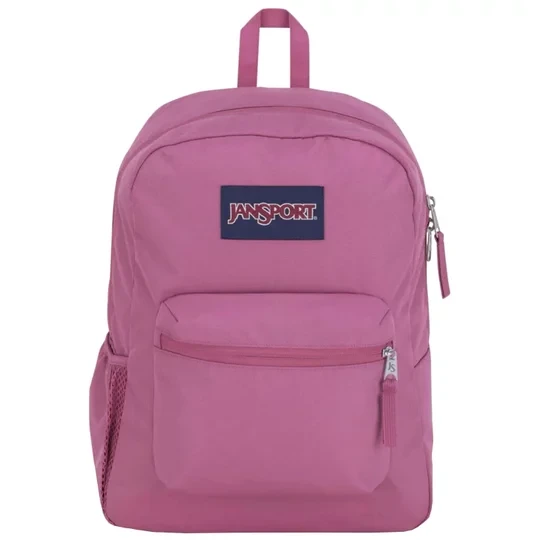 Zdjęcie produktu JanSport Cross Town Backpack EK0A5BAI8O11, Damskie, Różowe, plecaki, poliester, rozmiar: One size