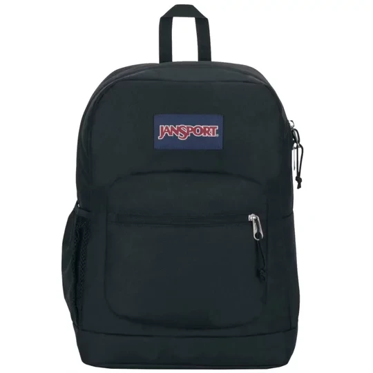 Zdjęcie produktu JanSport Cross Town Plus Backpack EK0A5BLBN55, Unisex, Czarne, plecaki, poliester, rozmiar: One size