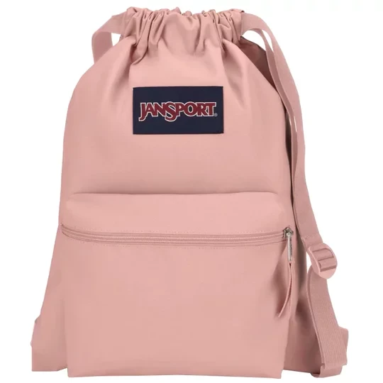 Zdjęcie produktu Jansport Drawsack EK0A5BI7N59, Damskie, Różowe, worki, poliester, rozmiar: One size