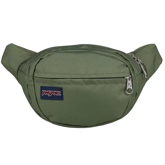 Zdjęcie produktu Jansport Fifth Avenue Waist Bag EK0A5BDK2T3, Unisex, Zielone, nerki, poliester, rozmiar: One size