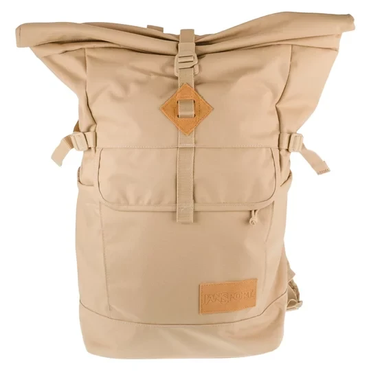 Zdjęcie produktu JanSport Hatchet Rolltop Backpack EK0A5BLG8O7, Unisex, Beżowe, plecaki, poliester, rozmiar: One size