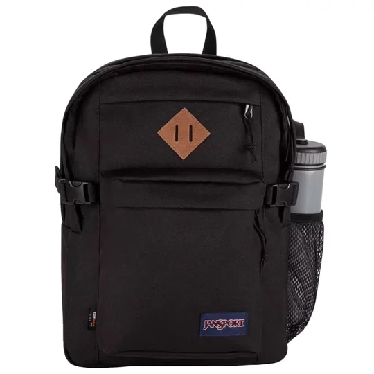Zdjęcie produktu JanSport Main Campus Backpack EK0A5BDSN55, Unisex, Czarne, plecaki, poliester, rozmiar: One size