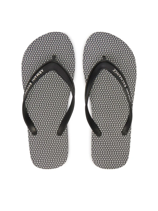 Zdjęcie produktu Japonki Armani Exchange XUQ002 XV676 MC562 Czarny
