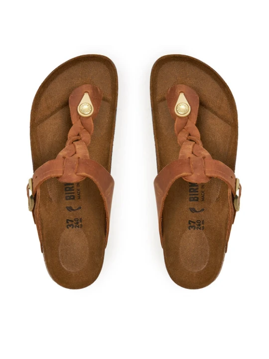 Zdjęcie produktu Japonki Birkenstock Gizeh Braided 1021336 Brązowy
