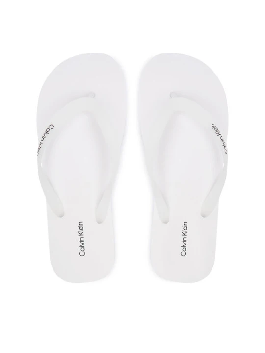 Zdjęcie produktu Japonki Calvin Klein Logo Strap HM0HM02105 Biały