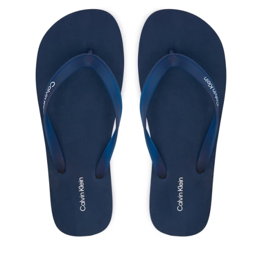 Zdjęcie produktu Japonki Calvin Klein Logo Strap HM0HM02105 Granatowy