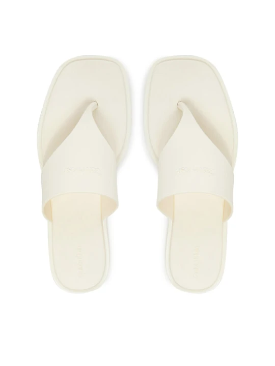 Zdjęcie produktu Japonki Calvin Klein Toepost Tpu Slide HW0HW02836 Écru Kremowy