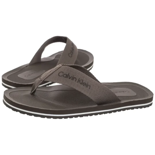 Zdjęcie produktu Japonki City Thong Slide Triple Morel HM0HM02106 PDK (CK743-b) Calvin Klein