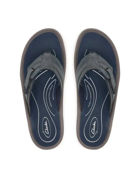 Zdjęcie produktu Japonki Clarks Wesley Sun 26181916 Granatowy
