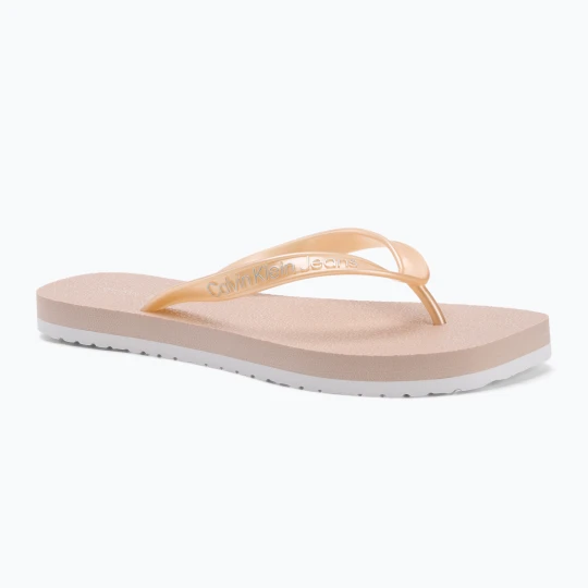Zdjęcie produktu Japonki damskie Calvin Klein YW0YW01720 Thong+ Tpu Metallic whisper pink / bright white