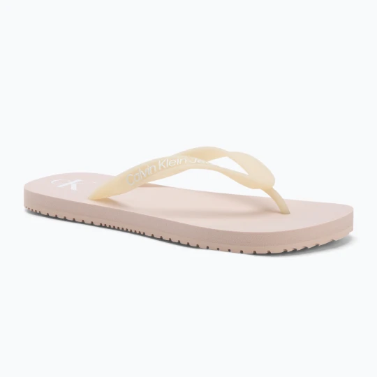 Zdjęcie produktu Japonki damskie Calvin Klein YW0YW01829 Beach Sandal Transparent Tpu whisper pink / bright white Beżowy