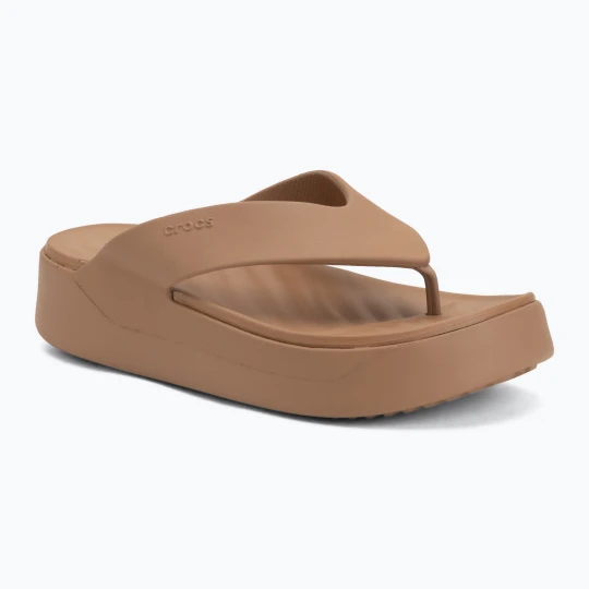 Zdjęcie produktu Japonki damskie Crocs Gateway Platform milk chocolate Brązowy