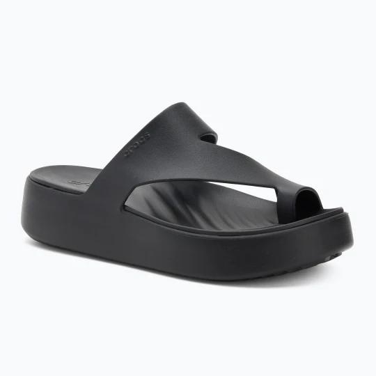 Zdjęcie produktu Japonki damskie Crocs Getaway Platform Toe Loop black