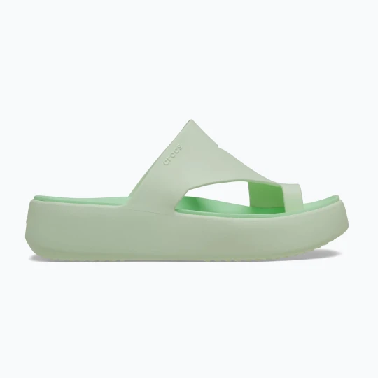 Zdjęcie produktu Japonki damskie Crocs Getaway Platform Toe Loop jade tint Zielony