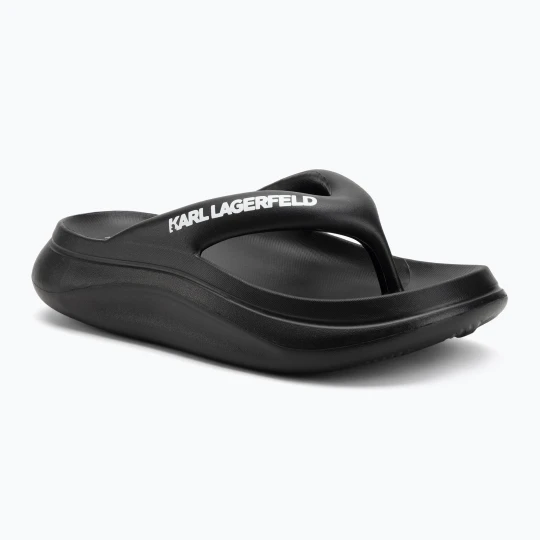 Zdjęcie produktu Japonki damskie KARL LAGERFELD Skoona II Hotel Thong black rubber