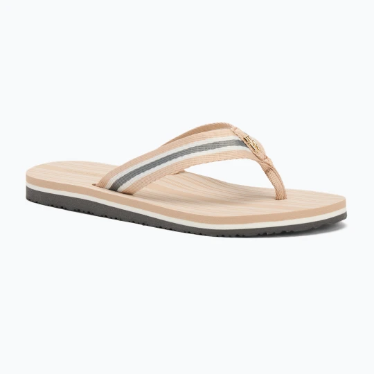 Zdjęcie produktu Japonki damskie Tommy Hilfiger Im Th Print Beach Sandal misty blush Beżowy