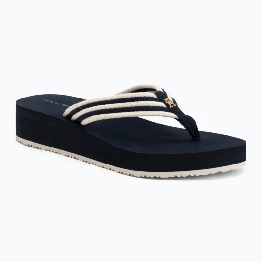 Zdjęcie produktu Japonki damskie Tommy Hilfiger Stripe Summer space blue Granatowy