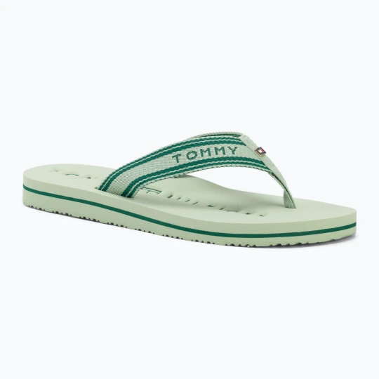 Zdjęcie produktu Japonki damskie Tommy Hilfiger Webbing Summer Sandal gentle jade Zielony