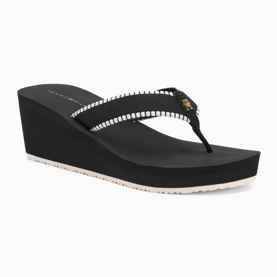 Zdjęcie produktu Japonki damskie Tommy Hilfiger Wedge Beach Sandal black