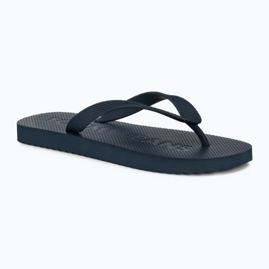 Zdjęcie produktu Japonki damskie Tommy Jeans Logo Flip Flop dark night navy Granatowy