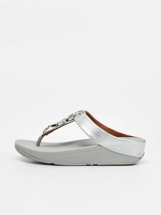 Zdjęcie produktu Japonki FitFlop srebrny