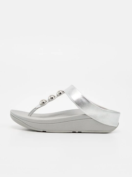 Zdjęcie produktu Japonki FitFlop srebrny
