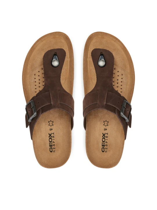 Zdjęcie produktu Japonki Geox U Sandal Ghita D U159VD 00032 C6024 Brązowy