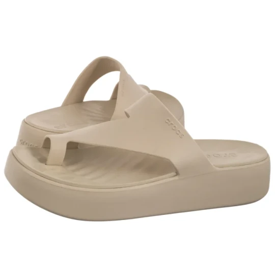 Zdjęcie produktu Japonki Getaway Platform Toe Loop Sandstone 210834-0LH (CR375-d) Crocs