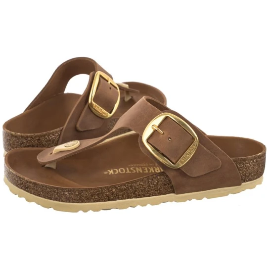Zdjęcie produktu Japonki Gizeh Big Buckle Cognac 1018745 (BK249-b) Birkenstock