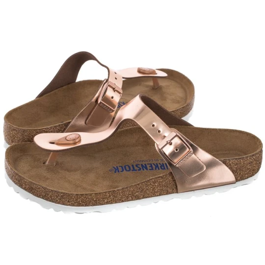 Zdjęcie produktu Japonki Gizeh BS Soft Footbed Metallic Copper 1005048 (BK189-a) Birkenstock