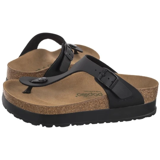 Zdjęcie produktu Japonki Gizeh Pap Flex Platform Black 1027367 (PP16-a) Papillio
