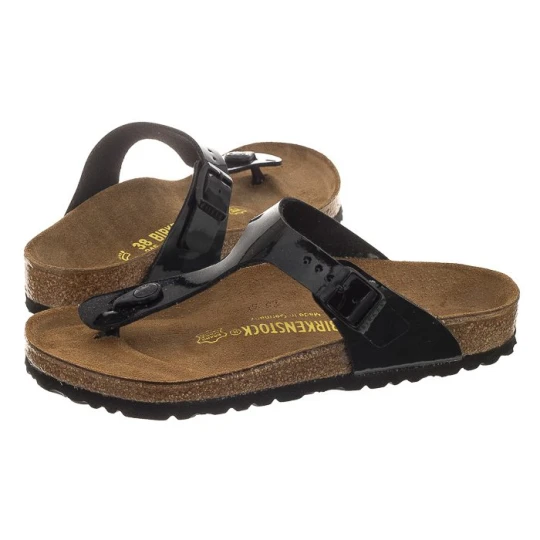 Zdjęcie produktu Japonki Gizeh Patent Black 043661 (BK5-c) Birkenstock