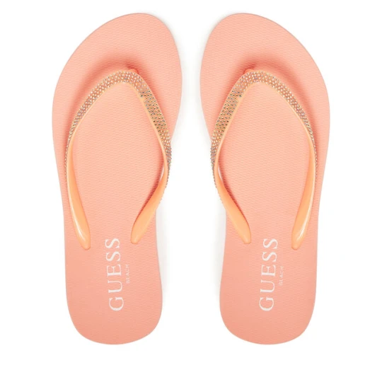 Zdjęcie produktu Japonki Guess E5GZ05BB00F Pomarańczowy