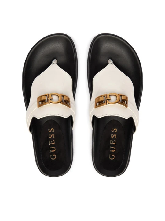 Zdjęcie produktu Japonki Guess FLJFRR LEA03 Biały