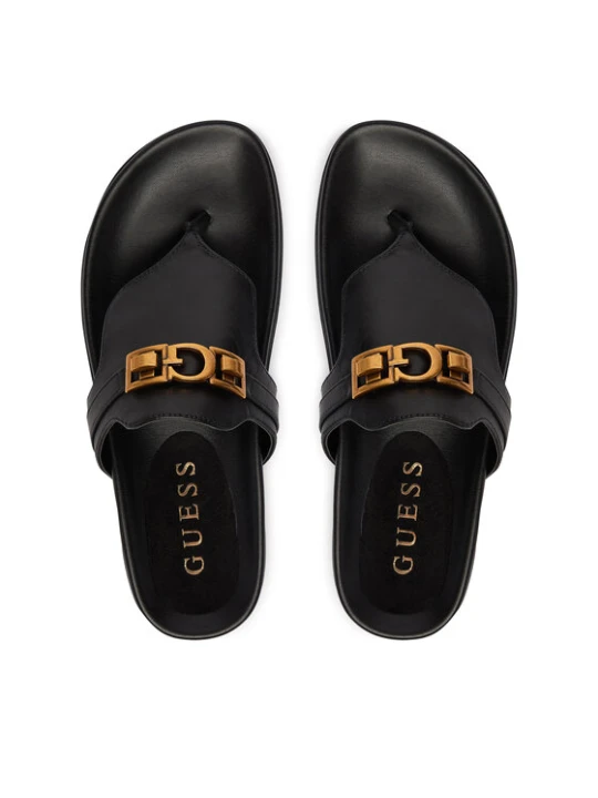 Zdjęcie produktu Japonki Guess FLJFRR LEA03 Czarny
