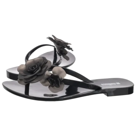 Zdjęcie produktu Japonki Harmonic Petals AD 37818 / BO916 Black (ML398-c) Melissa