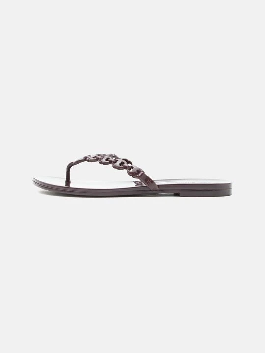 Zdjęcie produktu Japonki kąpielowe Tory Burch ciemnoczerwony