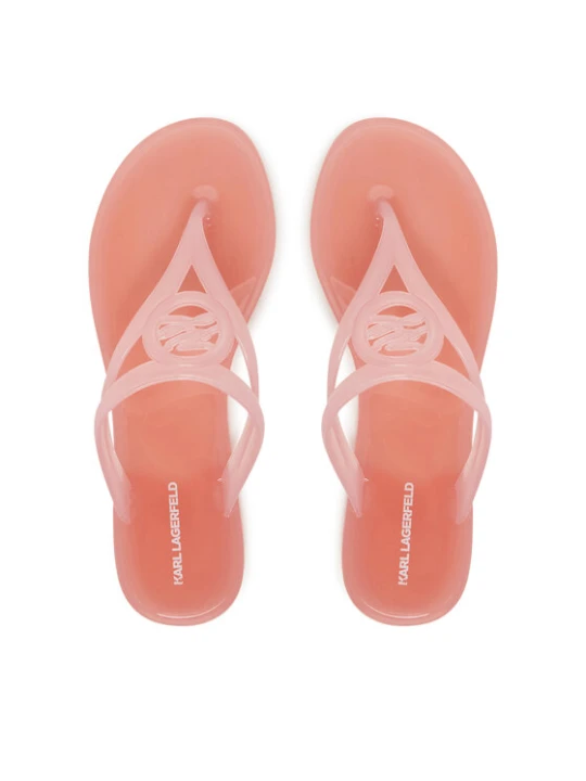 Zdjęcie produktu Japonki KARL LAGERFELD Jelly Thong KL80007A Różowy