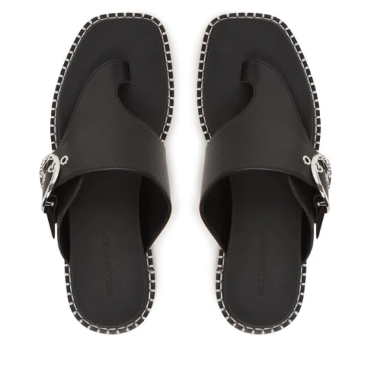 Zdjęcie produktu Japonki KARL LAGERFELD Kleo KL81325 Czarny