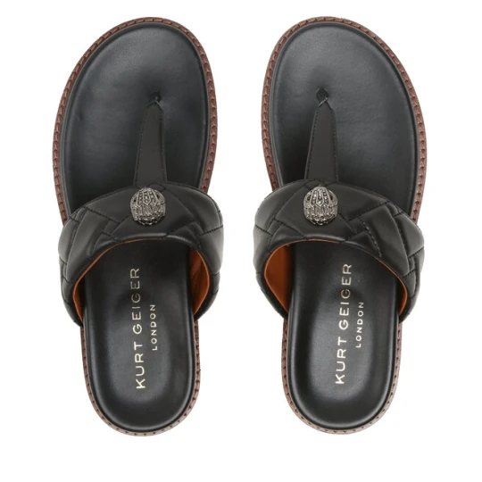 Zdjęcie produktu Japonki Kurt Geiger Kensington T-Bar Chunky 9819900109 Czarny
