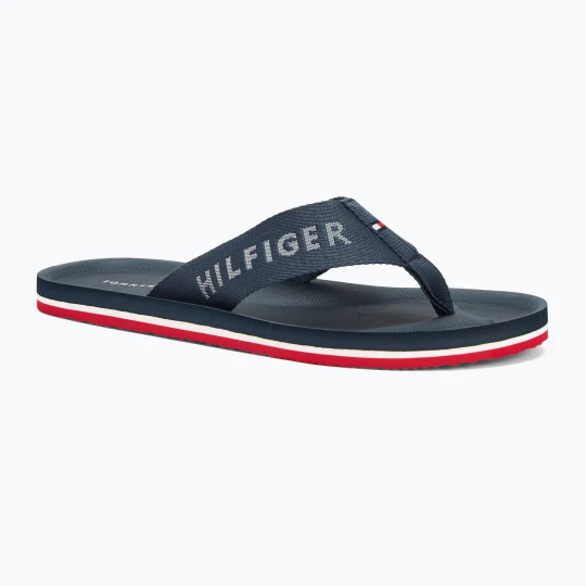 Zdjęcie produktu Japonki męskie Tommy Hilfiger Comfort Beach Sandal military denim Granatowy