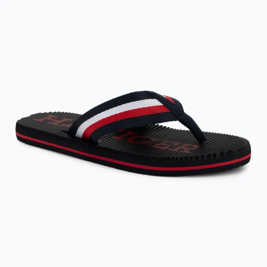 Zdjęcie produktu Japonki męskie Tommy Hilfiger Massage Beach Sandal desert sky Granatowy