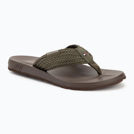 Zdjęcie produktu Japonki męskie Tommy Hilfiger Molded Web Beach Sandal army green