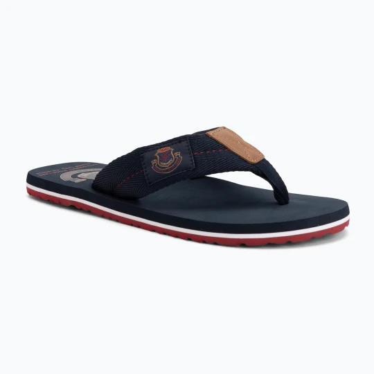 Zdjęcie produktu Japonki męskie Tommy Hilfiger Patch Beach Sandal desert sky Granatowy