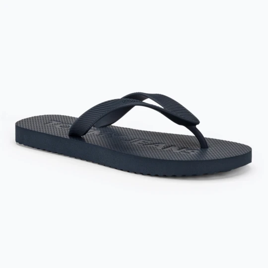 Zdjęcie produktu Japonki męskie Tommy Jeans Beach Flip Flop dark night navy Granatowy