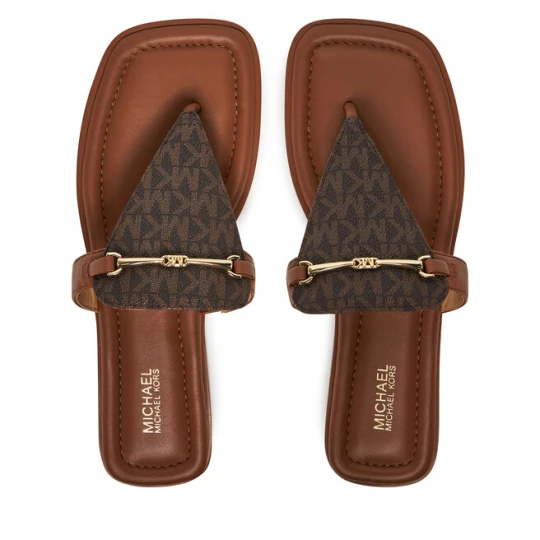 Zdjęcie produktu Japonki MICHAEL Michael Kors Lena 40R5LEFS2B Brązowy