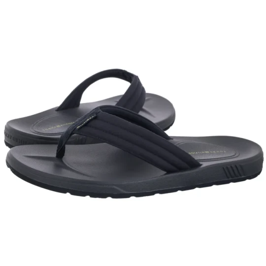 Zdjęcie produktu Japonki Molded Hilfiger Lth Beach Sandal Desert Sky FM0FM05802 DW5 (TH1481-a) Tommy Hilfiger