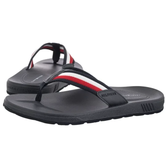 Zdjęcie produktu Japonki Molded Hilfiger Rwb Beach Sandal Rwb FM0FM05803 0GY (TH1507-a) Tommy Hilfiger