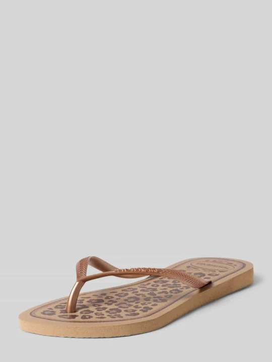 Zdjęcie produktu Japonki o wąskim kroju model 'ANIMALS' Havaianas Beżowy