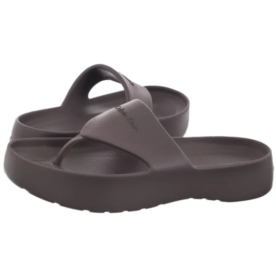 Zdjęcie produktu Japonki One Piece Eva Flip Flop Thong Peppercorn HW0HW02957 PD8 (CK735-b) Calvin Klein